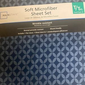College dorm bed sheet